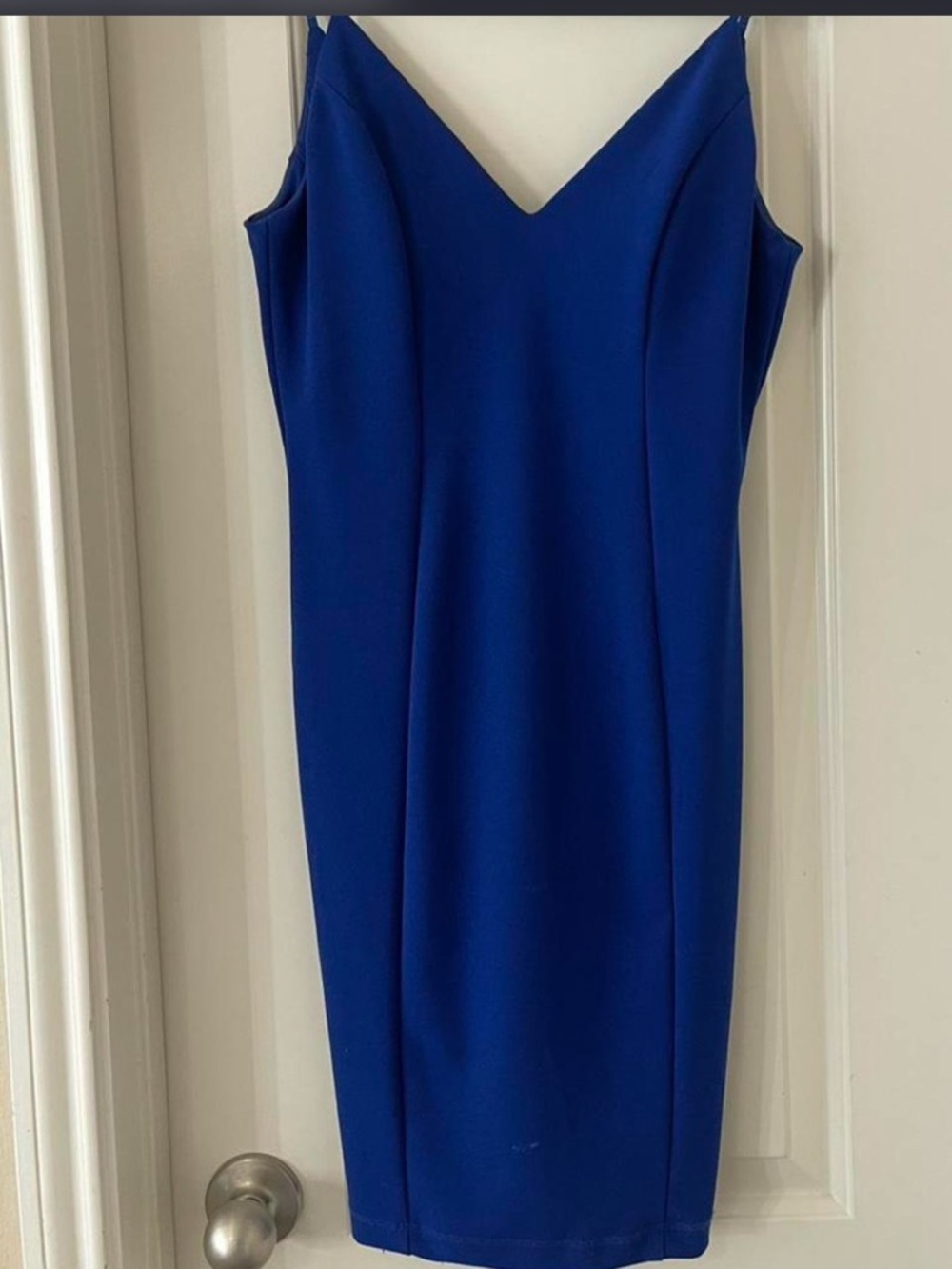 Honey and Rosie Royal Blue Mini Bodycon Dress